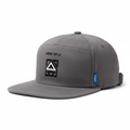 Stylish streetwear cap on white background